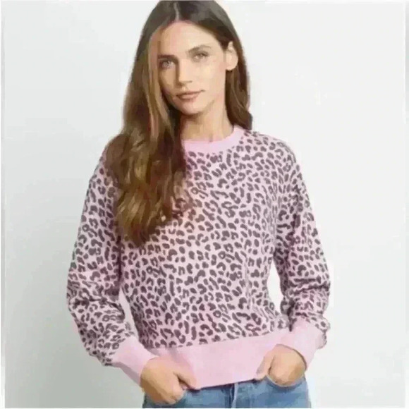Rails "Ramona" Sweatshirt In Pink Jaguar Size
Medium NWOT!! - Picture 1 of 9